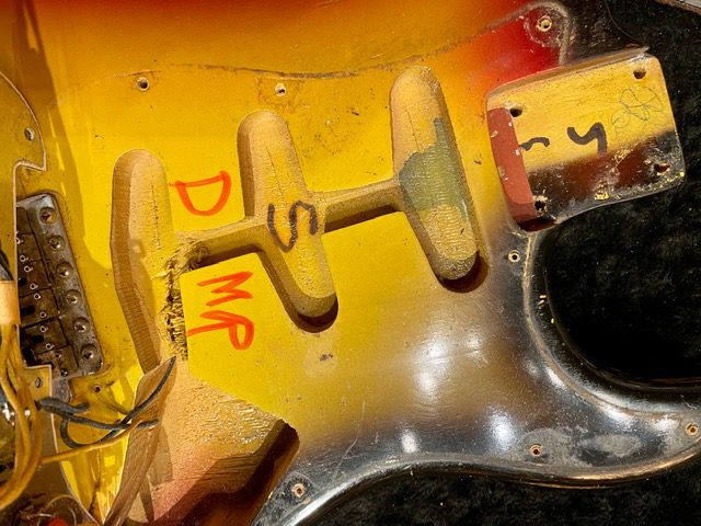 Inside the authentication process of a 1966 Fender Stratocaster